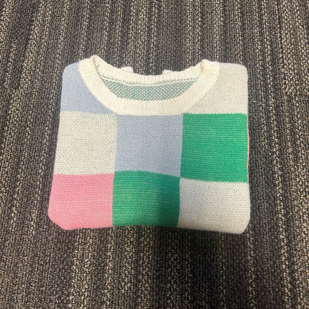 Color Block Sweater